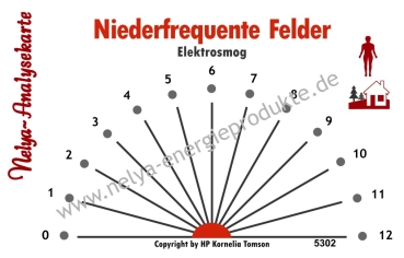 Nelya-Analysekarte - Pendelkarte - Niederfrequente Felder/sogen. Elektrosmog #5302